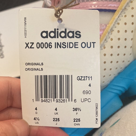 Adidas XZ 0006 inside out size 4.5 mens or 6 womens - Picture 6 of 8